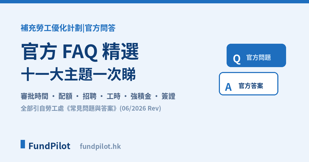 官方 FAQ 精選